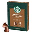 Starbucks House Blend Lungo Big Pack package and capsule for Nespresso