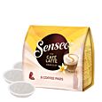 Senseo Cafe Latte Vanilla package and pods for Senseo