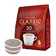 Kaffekapslen Classic 20 package and pods for Senseo