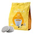 Kaffekapslen Vanilla 36 package and pods for Senseo
