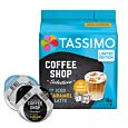Coffee Shop Selections Iced Caramel Latte package and capsule for Tassimo