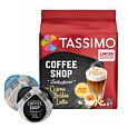 Coffee Shop Selections Crème Brulee Latte package and pod for Tassimo
