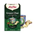 Green Chai tea from Yogi Tea 
