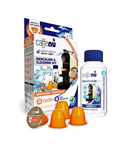 Caffenu descaling and cleaning kit for Nespresso®