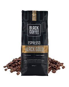 Espresso Black Gold Roast koffiebonen van Black Coffee Roasters
