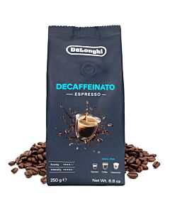 Decaffeinato Espresso 250g koffiebonen van Delonghi
