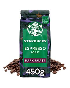 Grains de café Espresso Dark Roast de Starbucks
