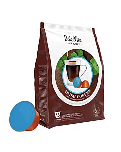 DolceVita Irish Coffee package and capsule for Dolce Gusto
