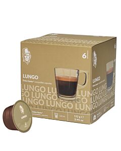 Kaffekapslen Lungo pak en capsule voor Dolce Gusto
