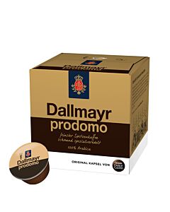 Dallmayr Prodomo package and capsule for Dolce Gusto