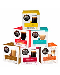 Dolce Gusto Starter pack with 6 varieties