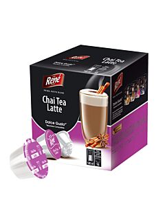 Café René Chai Tea Latte paquete de cápsulas de Dolce Gusto
