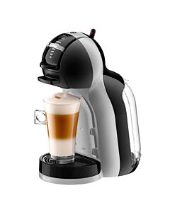 Dolce Gusto Mini Me coffee machine from Delonghi in the colors black and grey

