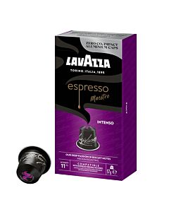 Lavazza Espresso Intenso package and capsule for Nespresso®
