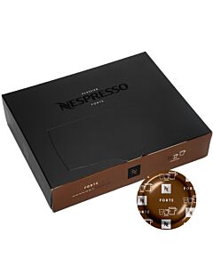 Nespresso Forte Packung und Kapsel für Nespresso Pro