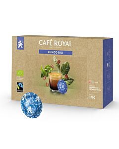 Café Royal Lungo Bio package and capsule for Nespresso® Pro