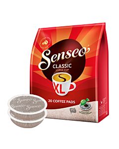 Senseo Classic Large Cup package and pods for Senseo