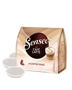 Senseo Cafe Latte package and pods for Senseo
