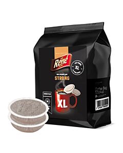 CafÃ© RenÃ© Strong package and pods for Senseo