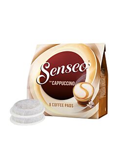 Senseo Cappuccino Packung und Pods für Senseo