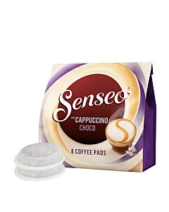 Senseo Cappuccino Choco package and pods for Senseo
