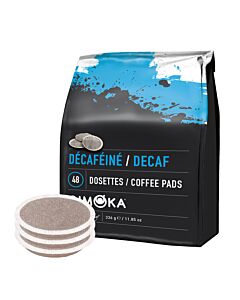 Gimoka Decaf package and pods for Senseo