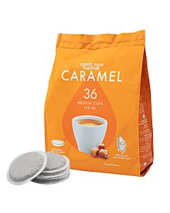Kaffekapslen Caramel 36 Packung und Pods für Senseo
