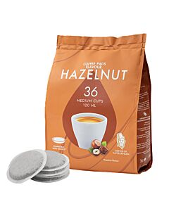 Kaffekapslen Hazelnut 36 pak en pads voor Senseo
