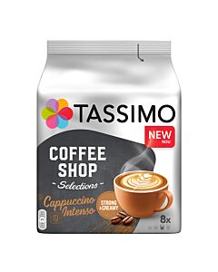 Coffee Shop Selections Cappuccino Intenso for Tassimo