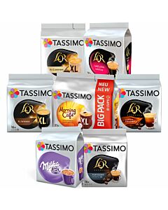 Tassimo Pack de démarrage avec 7 variétés