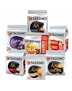 Tassimo Starter pack with 7 varieties